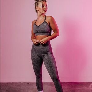 Women's Heathered Gray Leggings